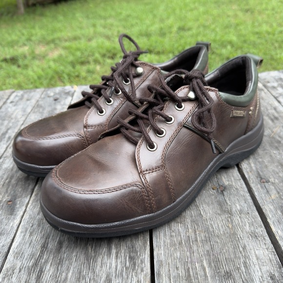 PIKOLINOS Other - Pikolinos Men's 43 US 9.5-10 Brown Leather Oxford Comfort Walking Shoes Spain